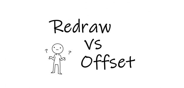 redrawoffset Redraw vs Offset